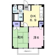 ランデックスKの間取り画像