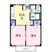 ランデックスKの間取り画像