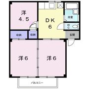 シティハイツみのかみAの間取り画像