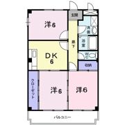 サクセスハイツの間取り画像