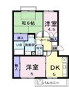 ハピネスAの間取り画像
