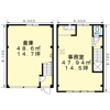 南区本地通6丁目倉庫付事務所の間取り画像