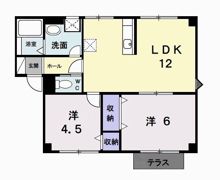 エンジェルハウスの間取り画像