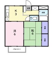 グリーンヒルズ堤山の間取り画像