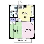 サンハイツ羽島の間取り画像