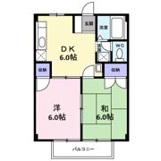 ドミール小林Ⅱの間取り画像