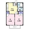 ドミール小林Ⅱの間取り画像