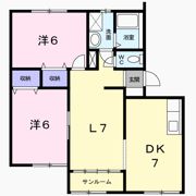 TK252 B棟の間取り画像