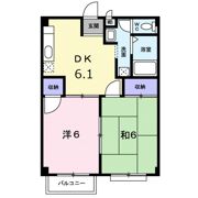 リベルテ吉田の間取り画像