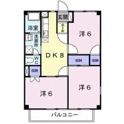 コーポサンシャインの間取り画像