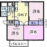 レークサイドヴィラⅡの間取り画像