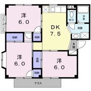 オリーブハイツAの間取り画像