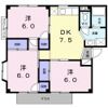 オリーブハイツAの間取り画像