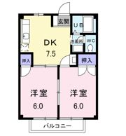 グランデーヂⅠの間取り画像