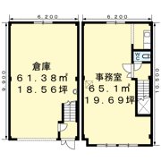 野々宮2丁目倉庫付事務所（J）の間取り画像