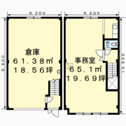 野々宮2丁目倉庫付事務所（J）の間取り画像
