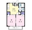 グリーンハイムIの間取り画像