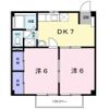 ハイツT＆T2の間取り画像
