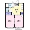 シティハイツ日出の間取り画像
