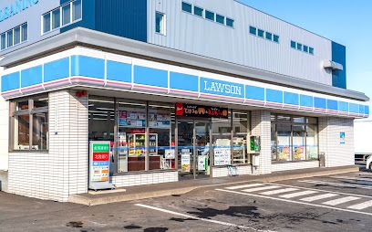 近くのローソン札幌米里3条店まで550m(徒歩7分)