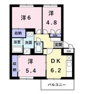 小阪西町Ⅲ番館の間取り画像