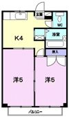レナージュの間取り画像
