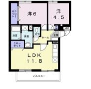 緑風館の間取り画像
