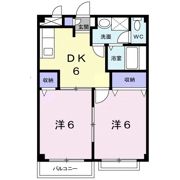 ボンレーブの間取り画像