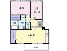 グランデュールの間取り画像