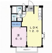 アーバンハイツタカハシの間取り画像