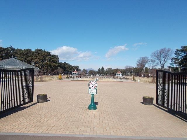 近くの敷島公園ばら園まで260m（徒歩4分）