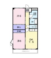 キャステルマンション仲町の間取り画像