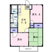 プロムナード菖蒲Ⅱの間取り画像