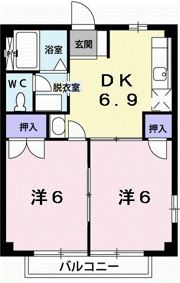 グリーンシティMの間取り画像