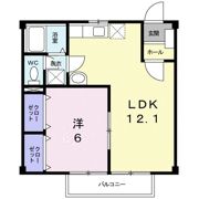 ニューシティセントポーリアBの間取り画像