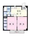 メゾングリーンサイドの間取り画像