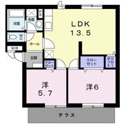 アドバンスBの間取り画像