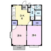 プライム駅東Aの間取り画像