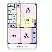 サンパーク勝川の間取り画像