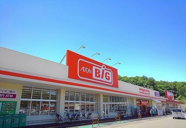 近くのザ・ビッグ石山店まで700m（徒歩9分）