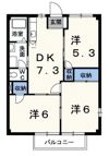 マリンシティSHIODA Aの間取り画像