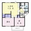ひまわりBの間取り画像