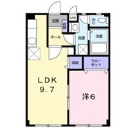 レインボータウンAの間取り画像