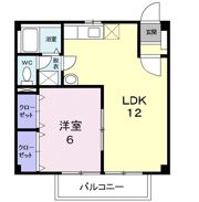 グリーンヒルズの間取り画像