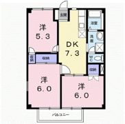 ニューシティ長谷川B館の間取り画像