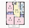 ニューシティ長谷川B館の間取り画像