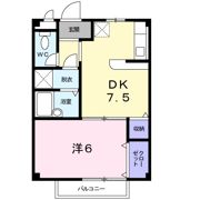 パステルM1の間取り画像