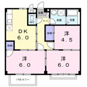 グレイス早乙女の間取り画像