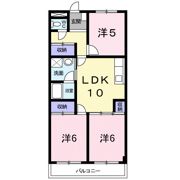 サウスタウンFの間取り画像