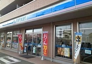 近くのローソンまで660m（徒歩9分）
